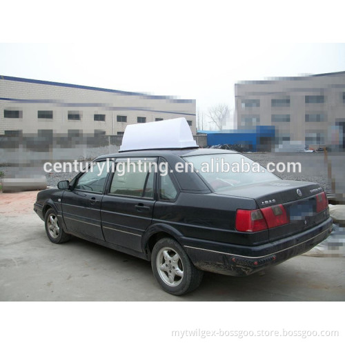 wholesale china factory price lighted car top sign